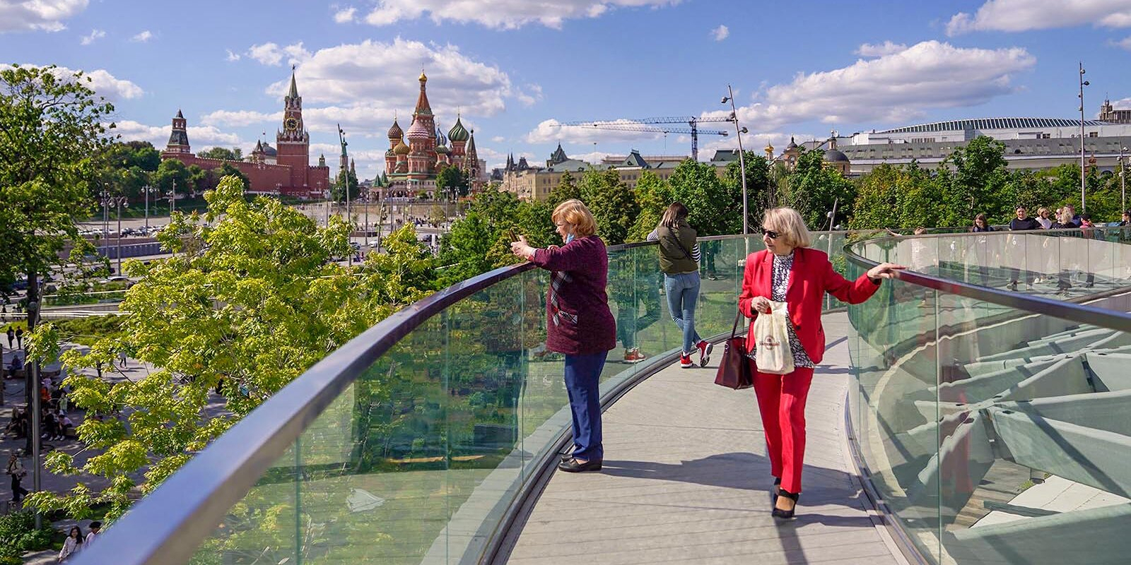 Что посещают туристы в Москве